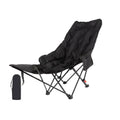 Outdoor Recliner Padded Chair With Storage Bag.