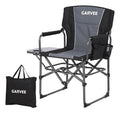 Portable Folding Directors Chair with Side Table Support 181kg Chair.