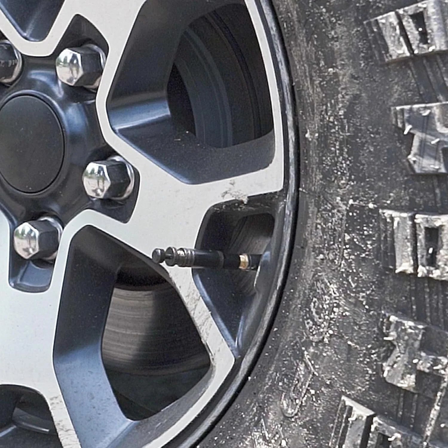 Auto-Stop Tire Deflator Valve Kit
