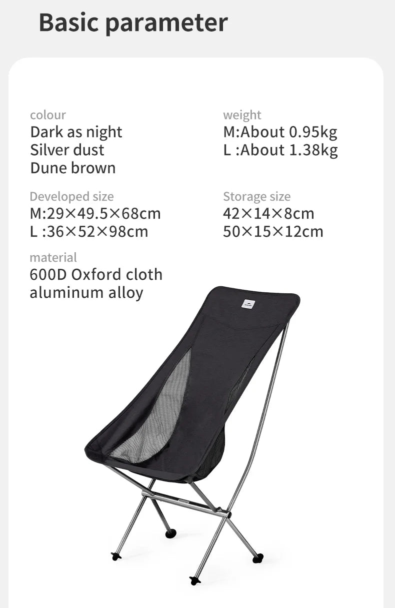 Ultralight Folding Chair.